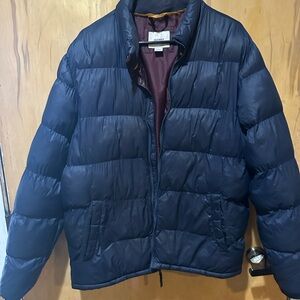 Old Navy Dark Blue Puffer Jacket